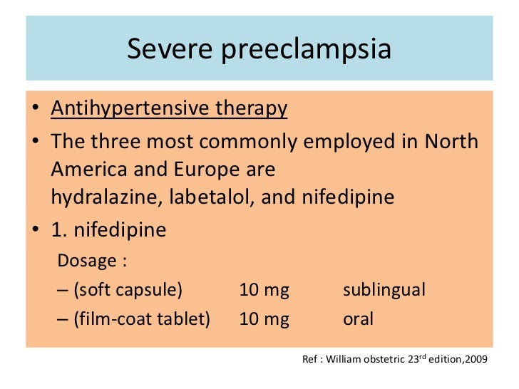 Procardia And Labetalol Pregnancy