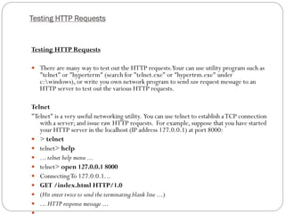 Hypertex transfer protocol | PPTX