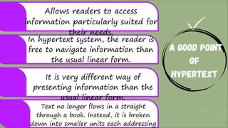 Understanding Hypertext and Intertextuality in Digital Text Development ...