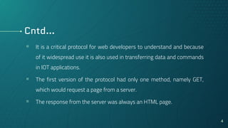 Hyper Text Transfer Protocol | PPTX