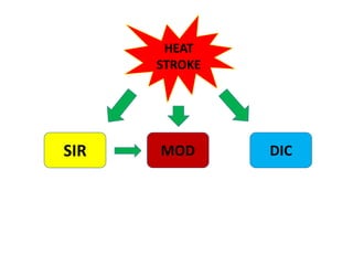 HEAT
STROKE
SIR MOD DIC
 