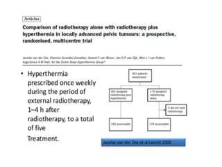 Hyperthermia in radiotherapy | PPTX