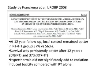Hyperthermia in radiotherapy | PPTX
