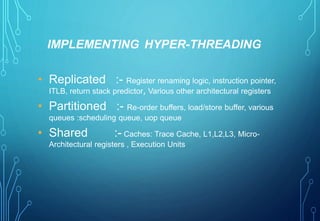 Hyper threading | PPT