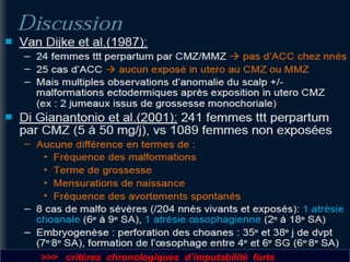 >>> critères chronologiques d’imputabilité forts
 