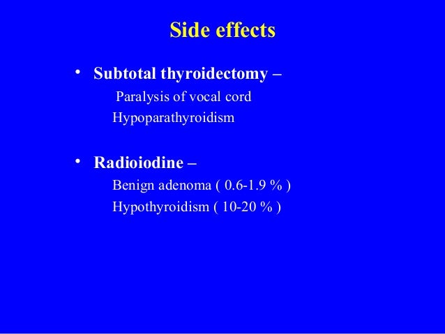 Synthroid Doses After Thyroidectomy