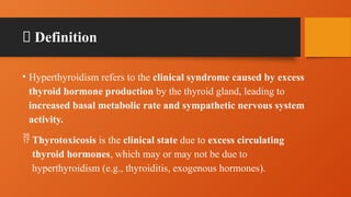 Hyperthyroidism Clinical Medicine 1.pptx