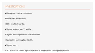 Hyperthyroidism bsc nursing | PPTX