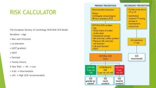 Hcm Risks Hypertrophic Cardiomyopathy (HCM).pptxhhnnhh | PPTX