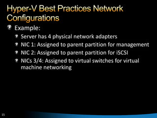 Hyper V And Scvmm Best Practis