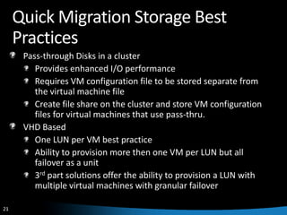 Hyper V And Scvmm Best Practis