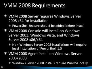 Hyper V And Scvmm Best Practis