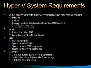 Hyper V And Scvmm Best Practis