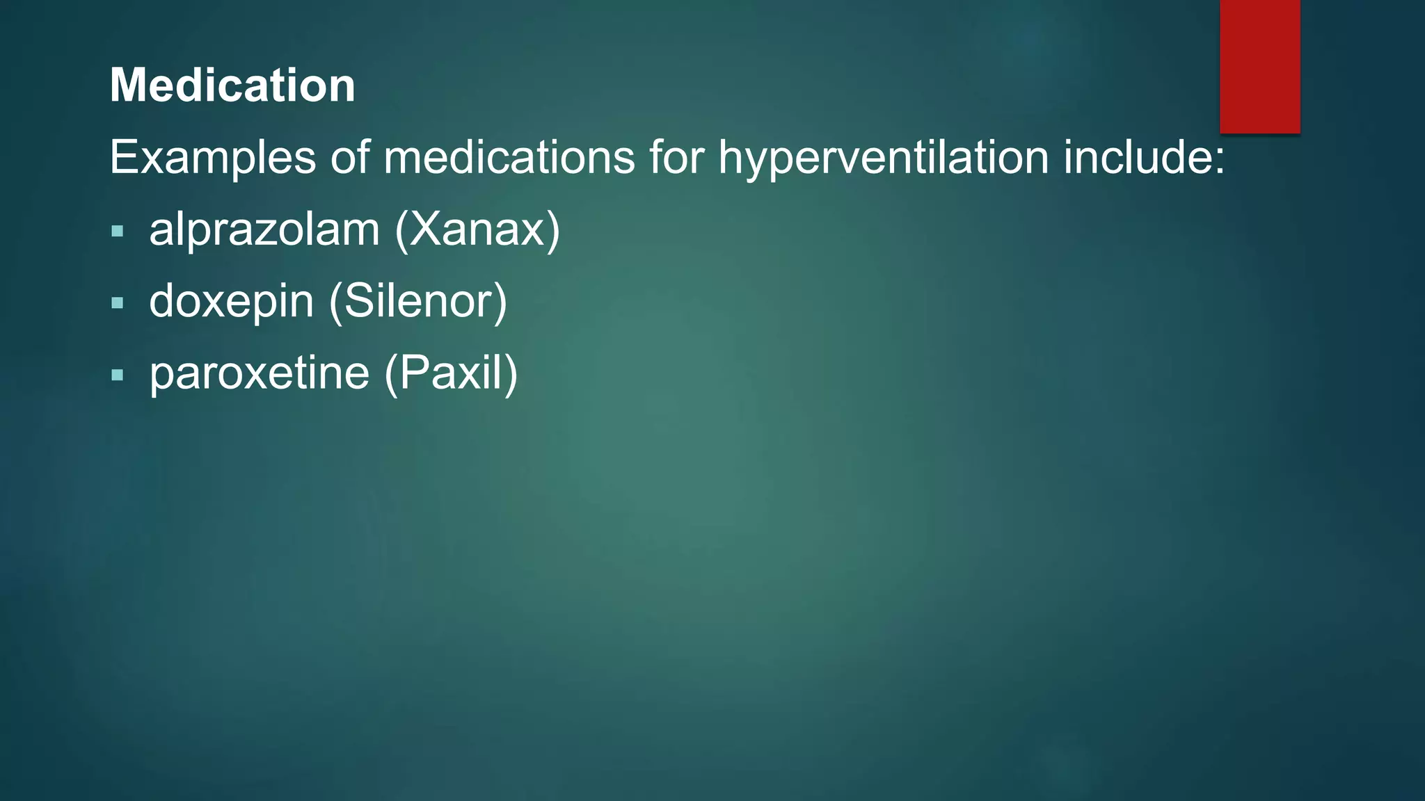 Hyperventilation syndrome | PPTX