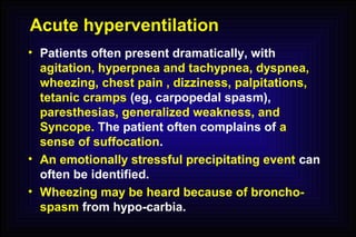 Hyperventilation syndrome. | PPT