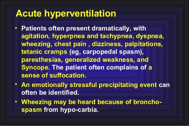 Hyperventilation Syndrome