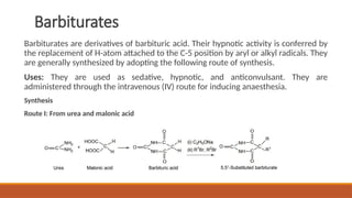 Hypnotics And Sedatives.pptx Medicinal Chemistry-I | PPTX
