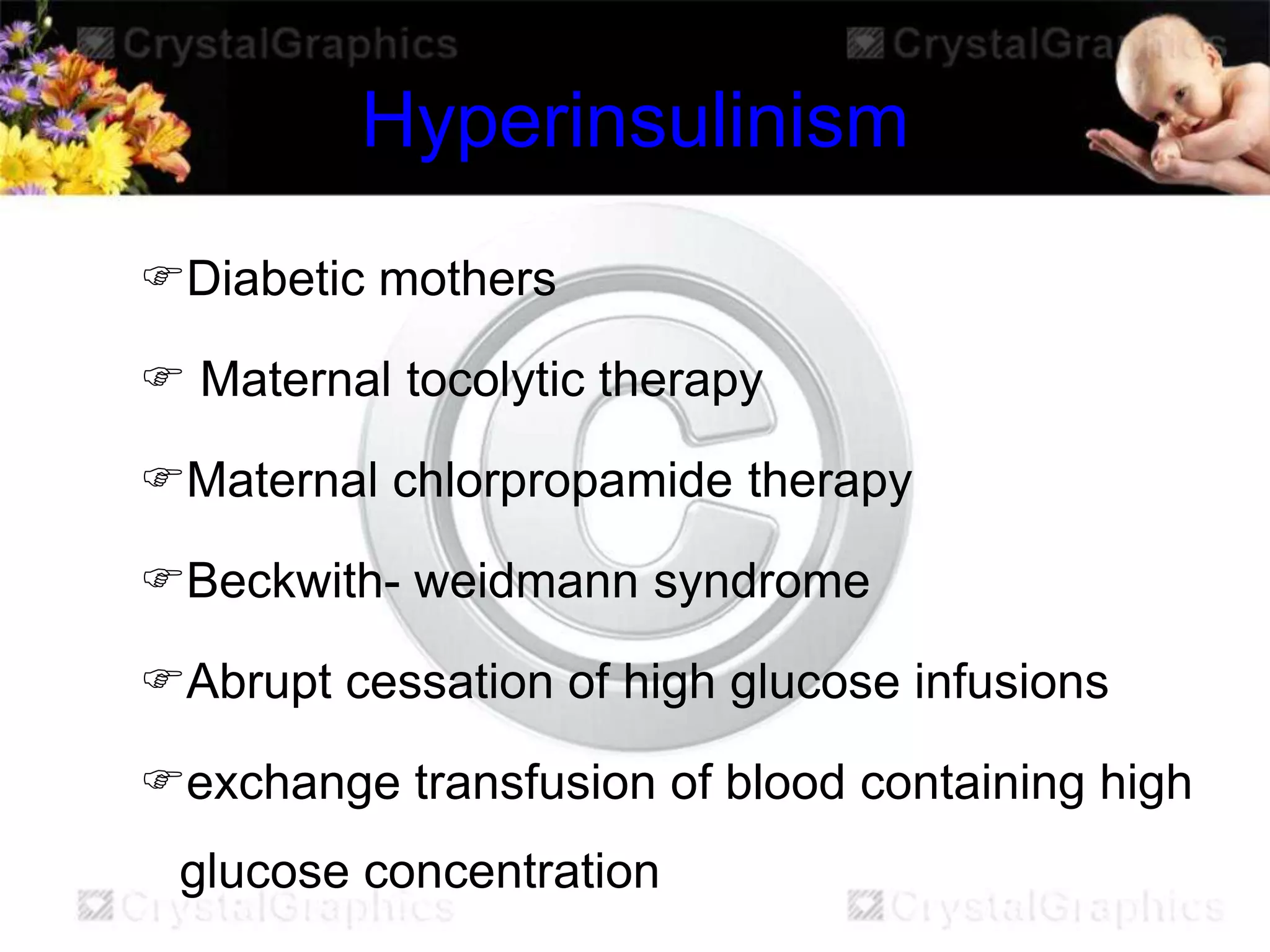 Hypoglycemia in newborns | PPTX