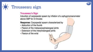 Hypocalcemia PPTX Hypocalcemia PPTX