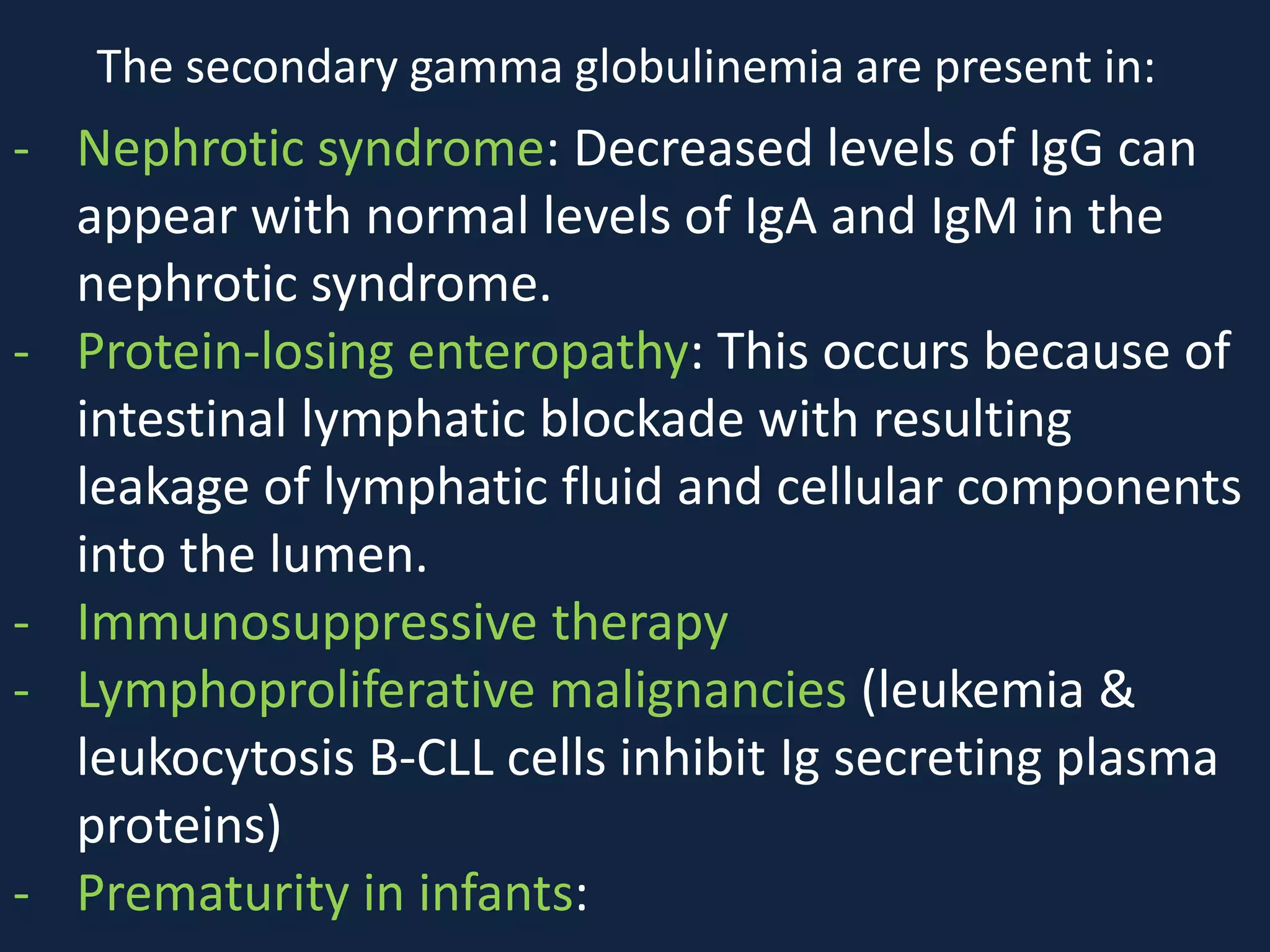 Hypogammaglobulinemia | PPTX | Blood Disorders | Diseases and Conditions