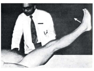 Physical Examination…
*The abdominal muscles made taut by asking
patient
(i) to raise his shoulders from the bed with
the arms folded over the chest —
the 'rising-test' or
(ii) to raise both the extended legs from the
bed — the 'leg lifting test’(Carnett's test) or
(iii) to try to blow out with his nose and
mouth shut.
 