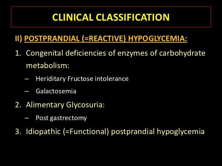 Hypoglycaemia