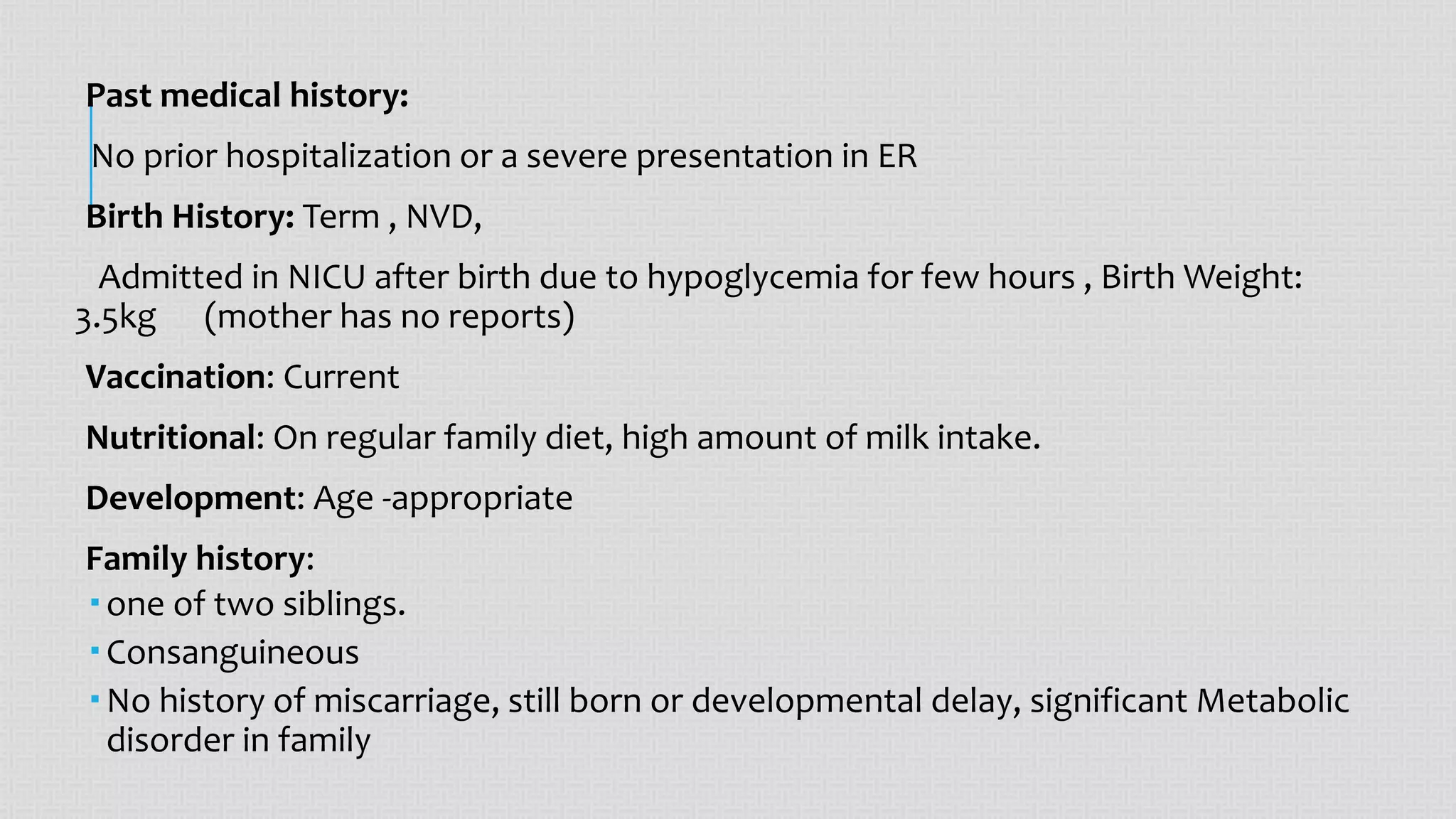 Pediatric Hypoglycemia | PPTX