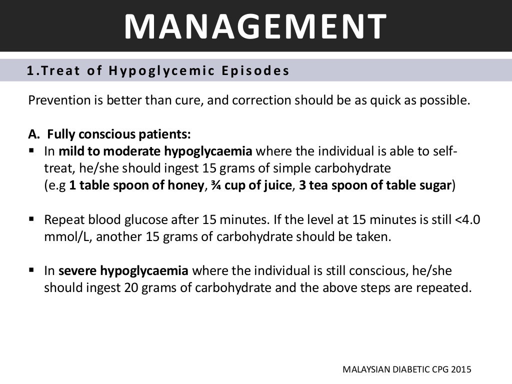 Hypoglycemia