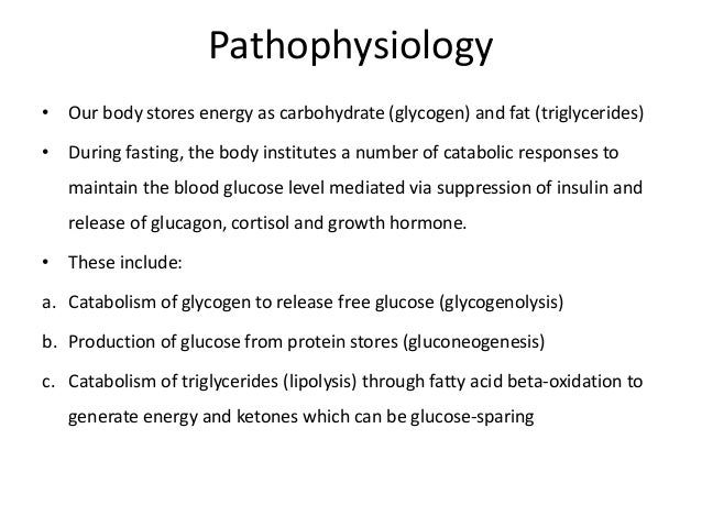 Approach To Hypoglycemia In Childhood