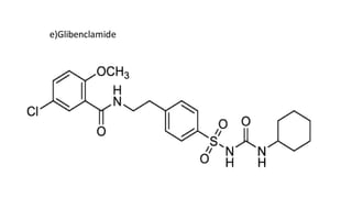 e)Glibenclamide
 