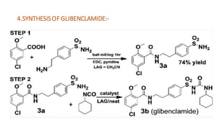 4.SYNTHESISOF GLIBENCLAMIDE:-
 