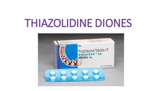 THIAZOLIDINE DIONES
 