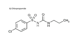 b) Chlorpropamide
 