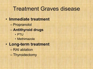 Graves Rai Hypo & hyperthyroidism pharmacotherapy | PPT