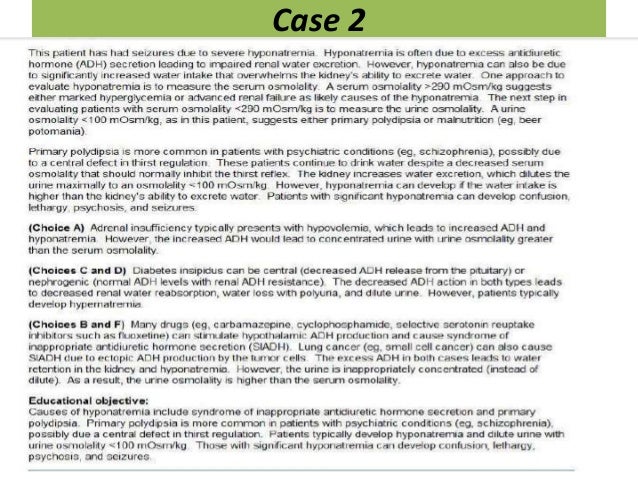 Hyponatremia drugs