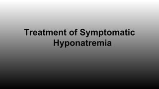 Hyponatremia by akram