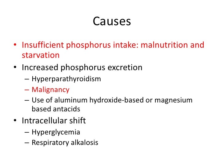 Hypophosphatemia