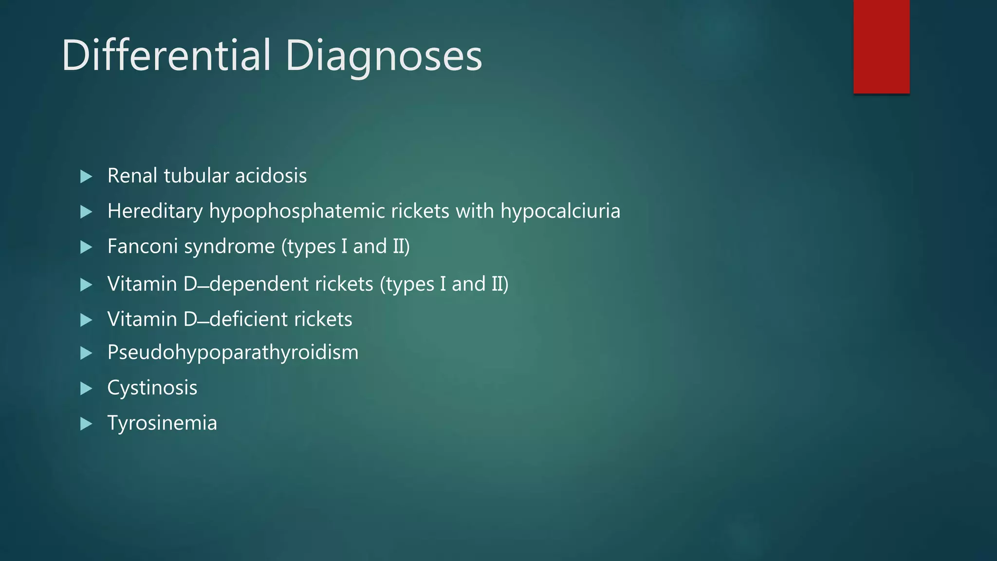 Hypophosphatemic rickets | PPTX
