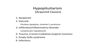 Hypopituitarism