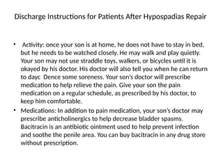 HYPOSPADIA.pptx122344567765566677777755544 | PPTX