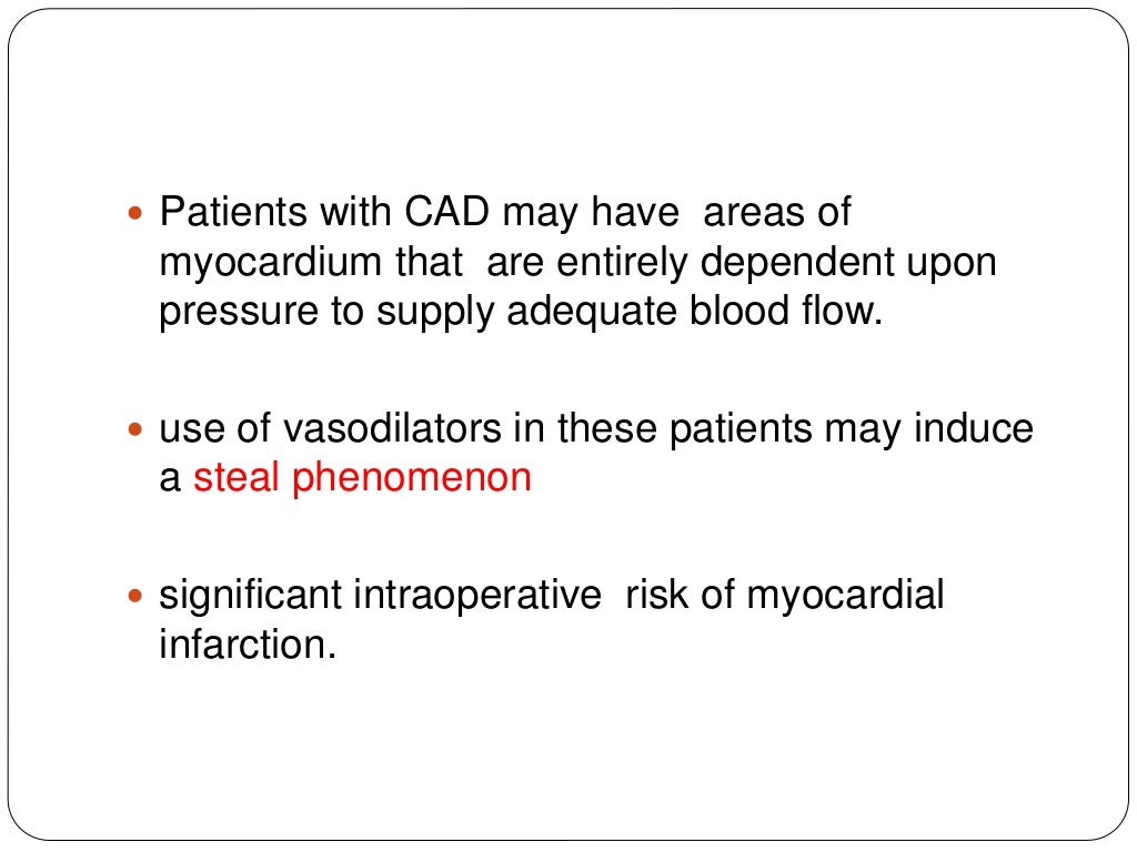 Hypotensive anesthesia