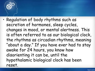 Hypothalaums & limbic system | PPT