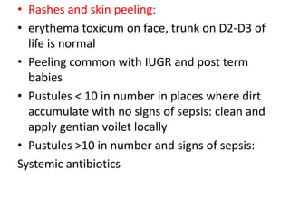 some common problems with neonates | PPTX