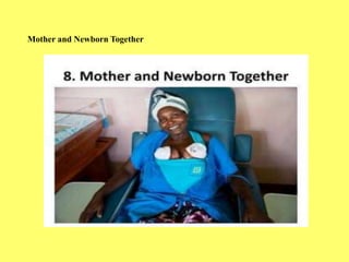 Mother and Newborn Together
 