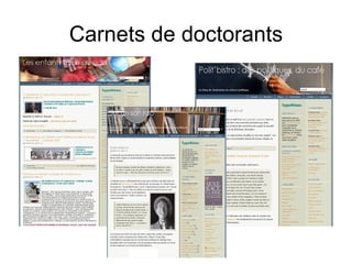 Carnets de doctorants 