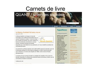 Carnets de livre 