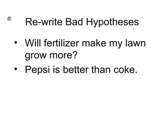 Hypothesis