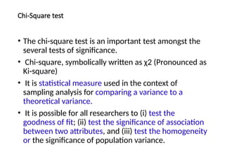 Comprehensive Guide to Hypothesis Testing and Chi-Square Analysis in ...