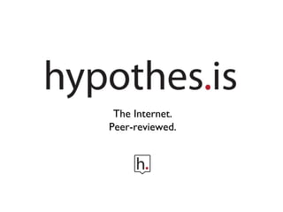The Internet. Peer-reviewed. 