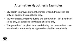 Introduction to Hypothesis